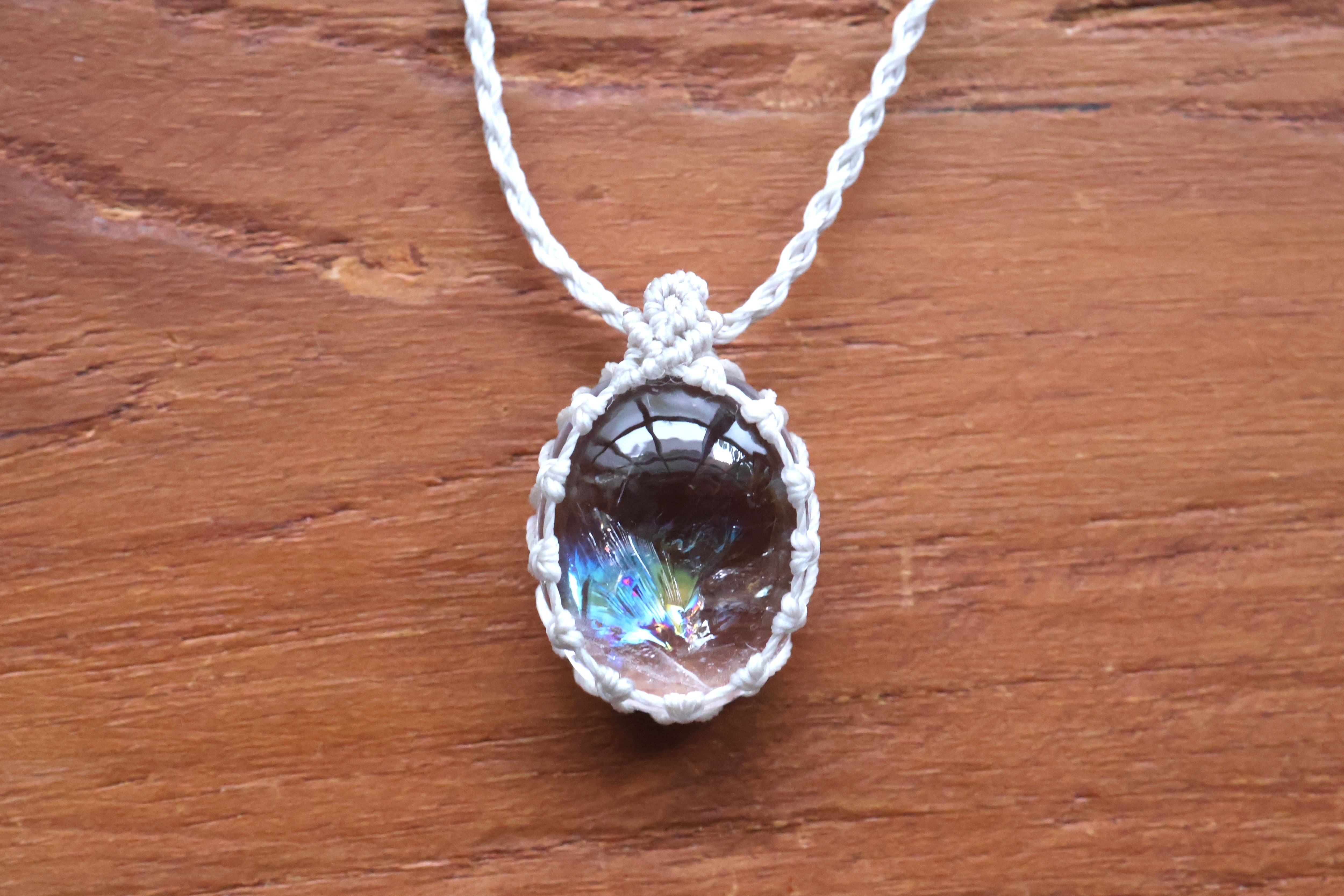 ヒマラヤ水晶ネックレス ガネーシュヒマール産 | 石垣島の夜光貝