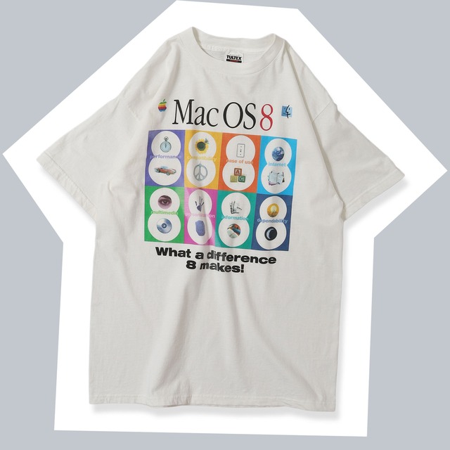 90s NOS Apple Mac OS 8 Promo Tee