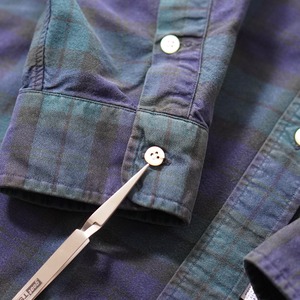 90s Ralph Lauren black watch "The Big Shirt" [XL] 古着