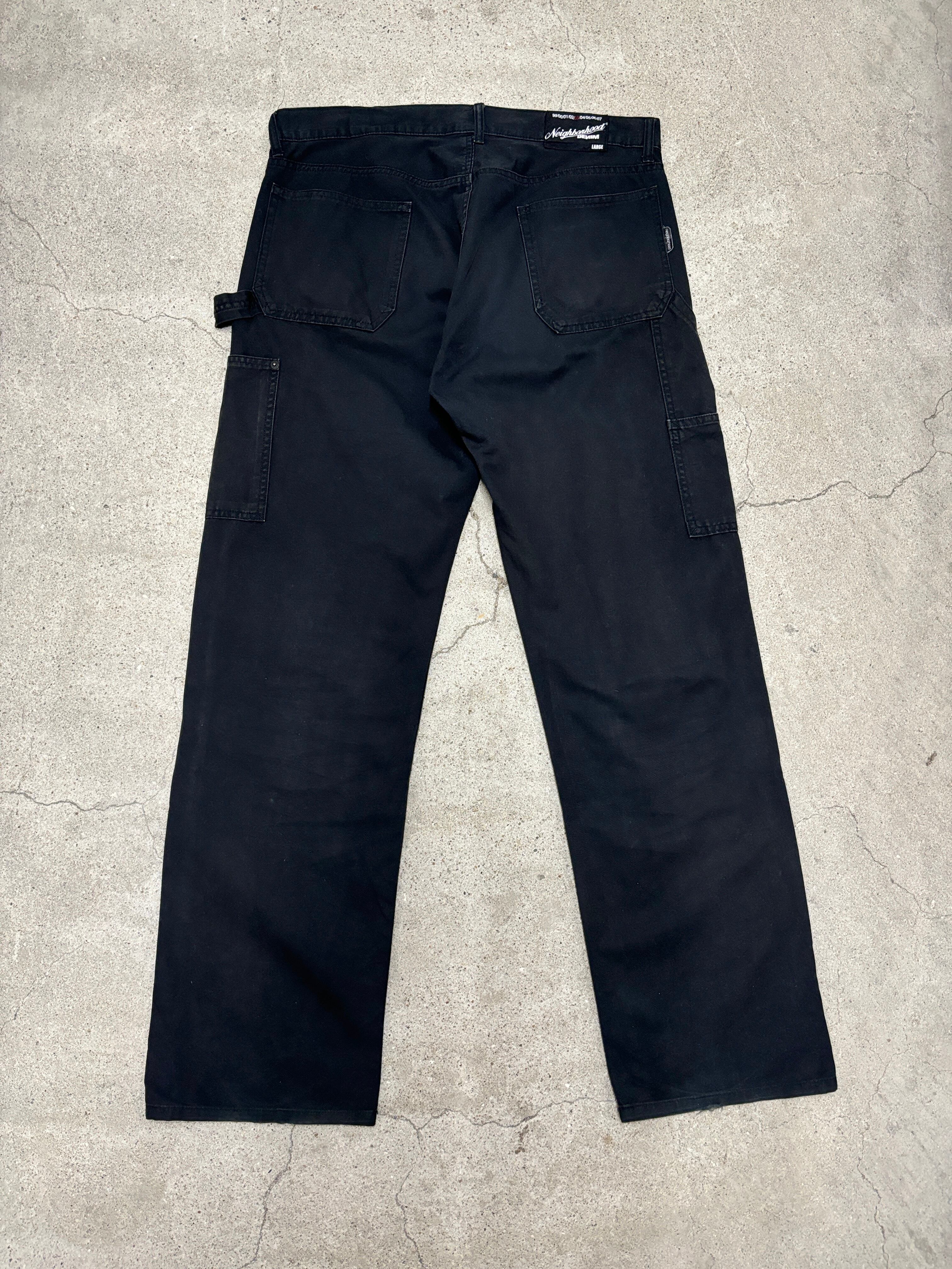 00s NEIGHBORHOOD/Double Knee painter pants/2003年製/L/ダブルニ