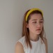 Beading Headband - ビーディングヘッドバンド - / Yellow