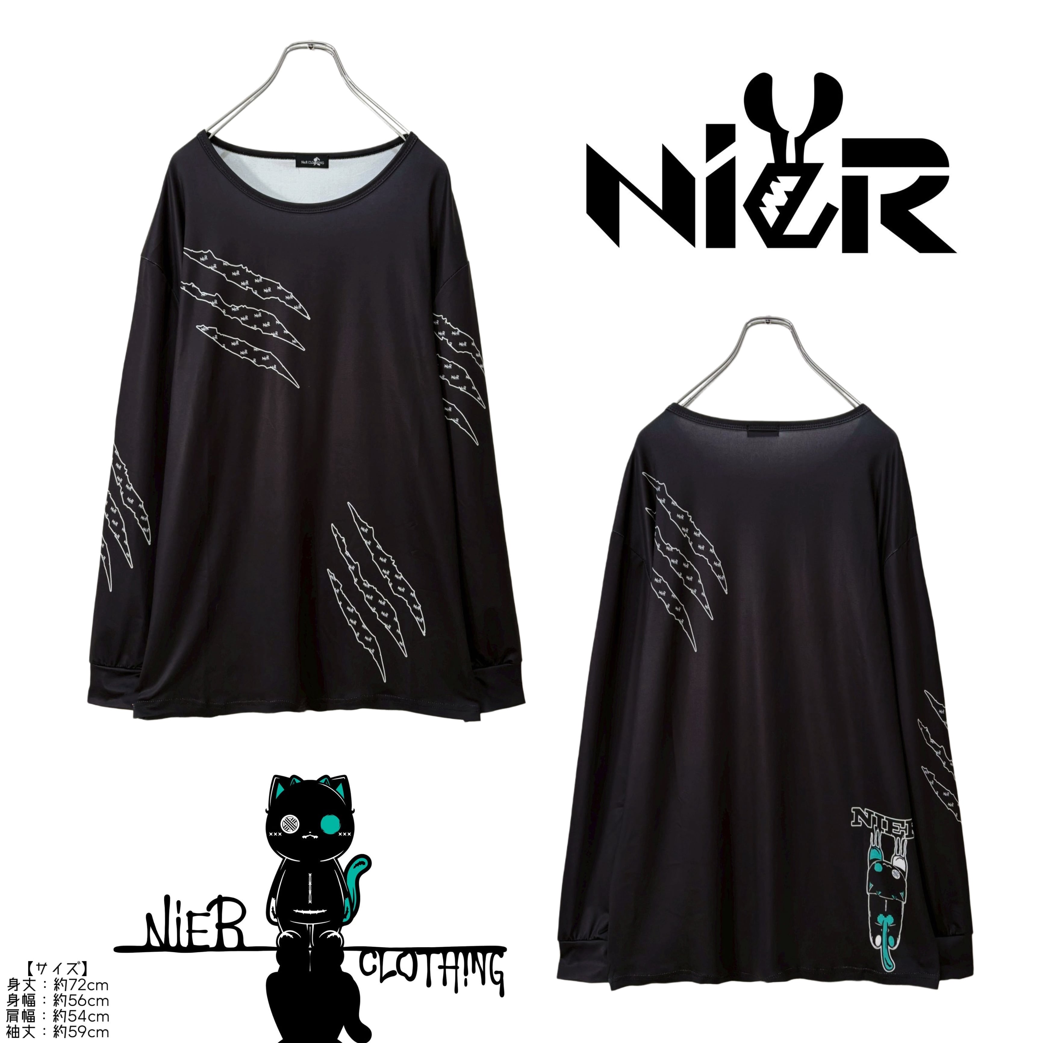 CLAW LOGO LONG SLEEVE CUTSEW【CIEL】 | NIER CLOTHING