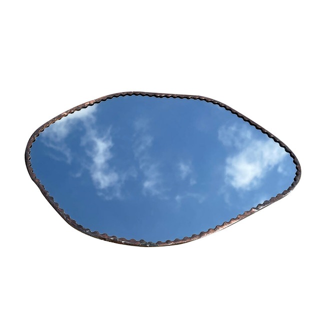 壁掛け鏡 pöl ミラー(G)ほぼA4サイズ