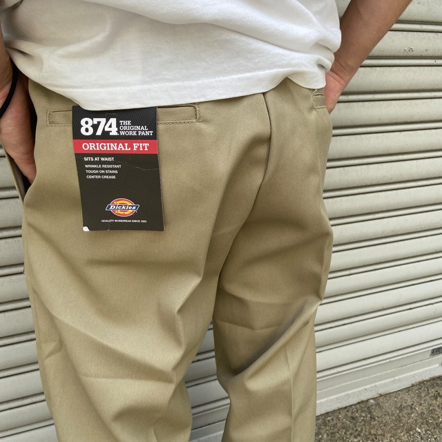 デッドストック Dickies 874 チノパンツ ワーク オリジナルフィット