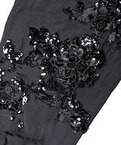 スパンコールスリーブナイロンフーディー (GRAY) CQ-47039