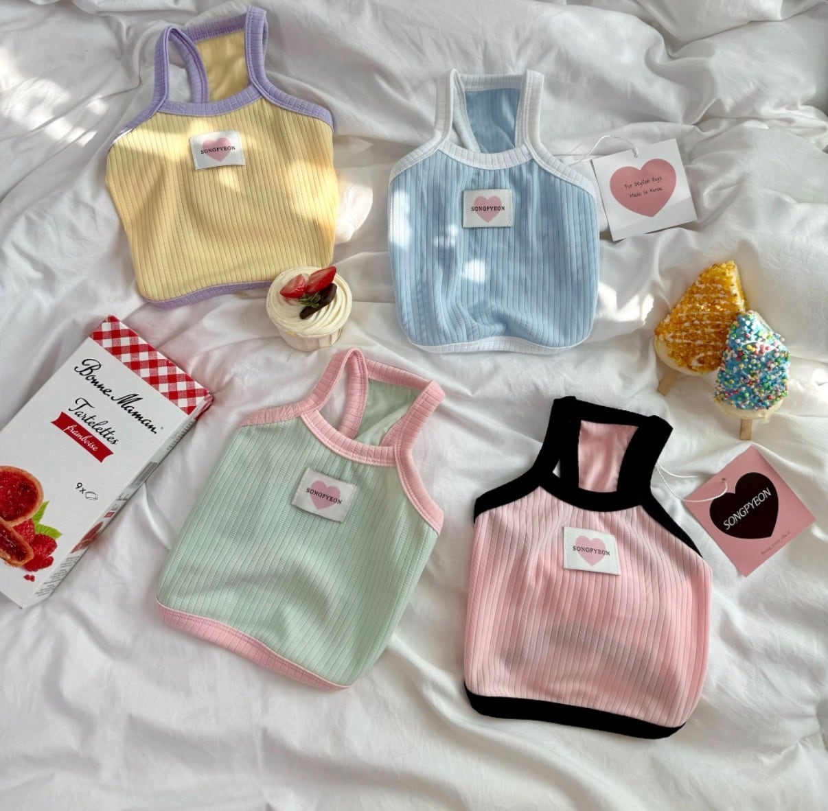 ICANDOR ピンクフラワーハーネスリードセット | Daisycloset