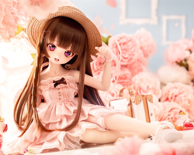 MDD / SDM対応OF【フェアリータイムドレスセット（ピンクベージュ）】MDD / SDM Outfit【Fairy Dress (pink beige )】
