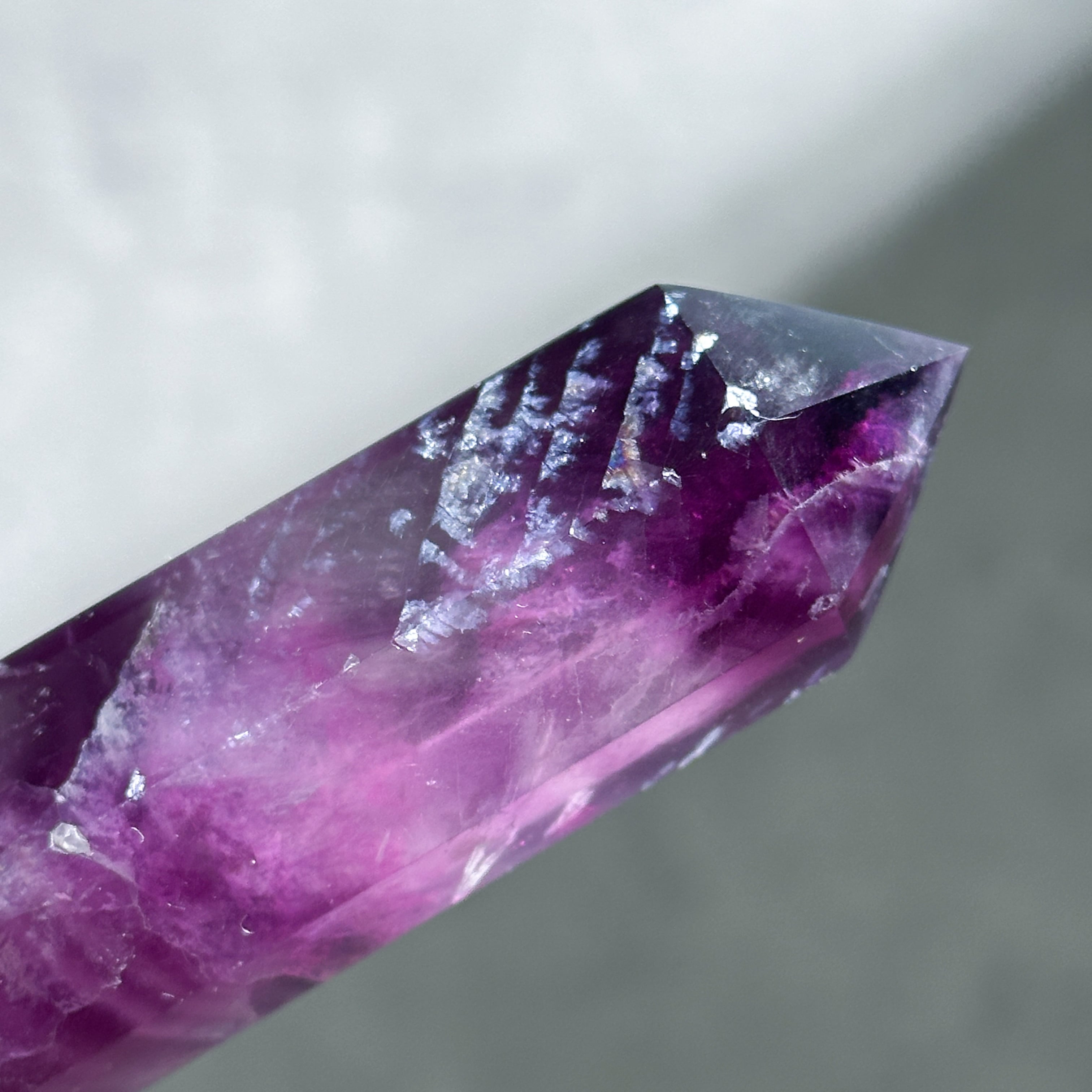 レインボーフローライト タワー22◇ Rainbow Fluorite ◇天然石・鉱物