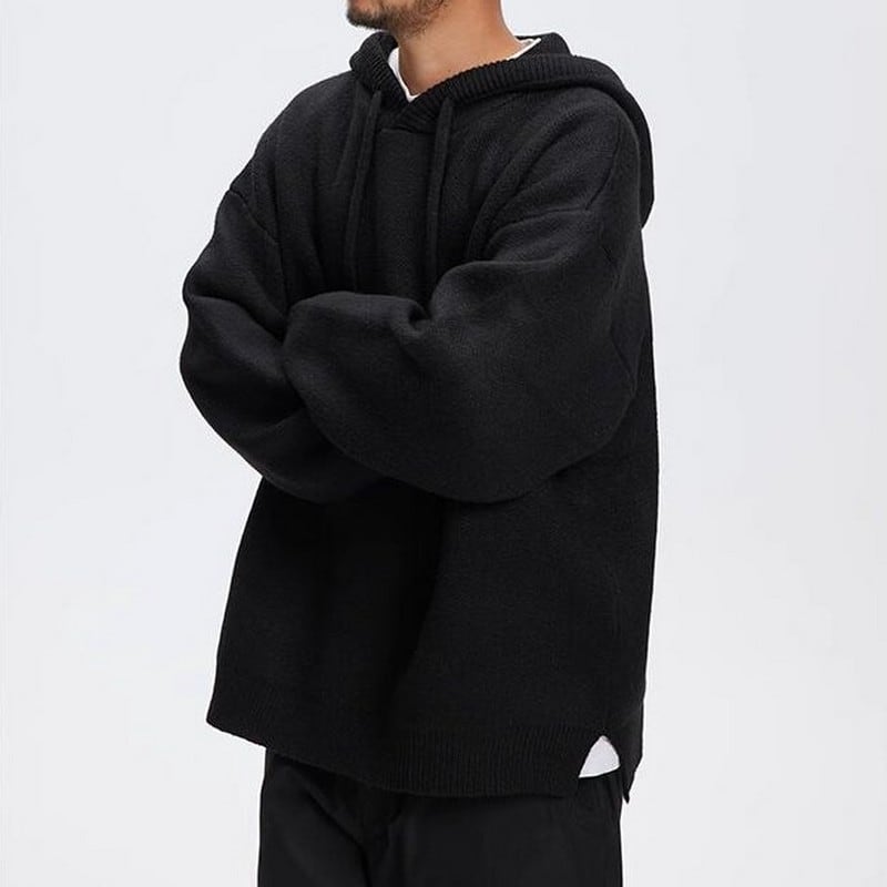 BORNELLO CUCINELLI フード付きニットパーカー BORNELLO CUCINELLI フード付きニットパーカー