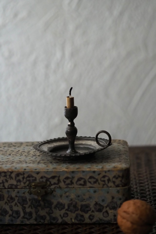 小さなキャンドルホルダー-antique candle holder