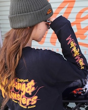 MMS LONG SLEEVE "The Flames" /M-size