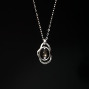 【１点もの】ブラックスターサファイア ネックレス