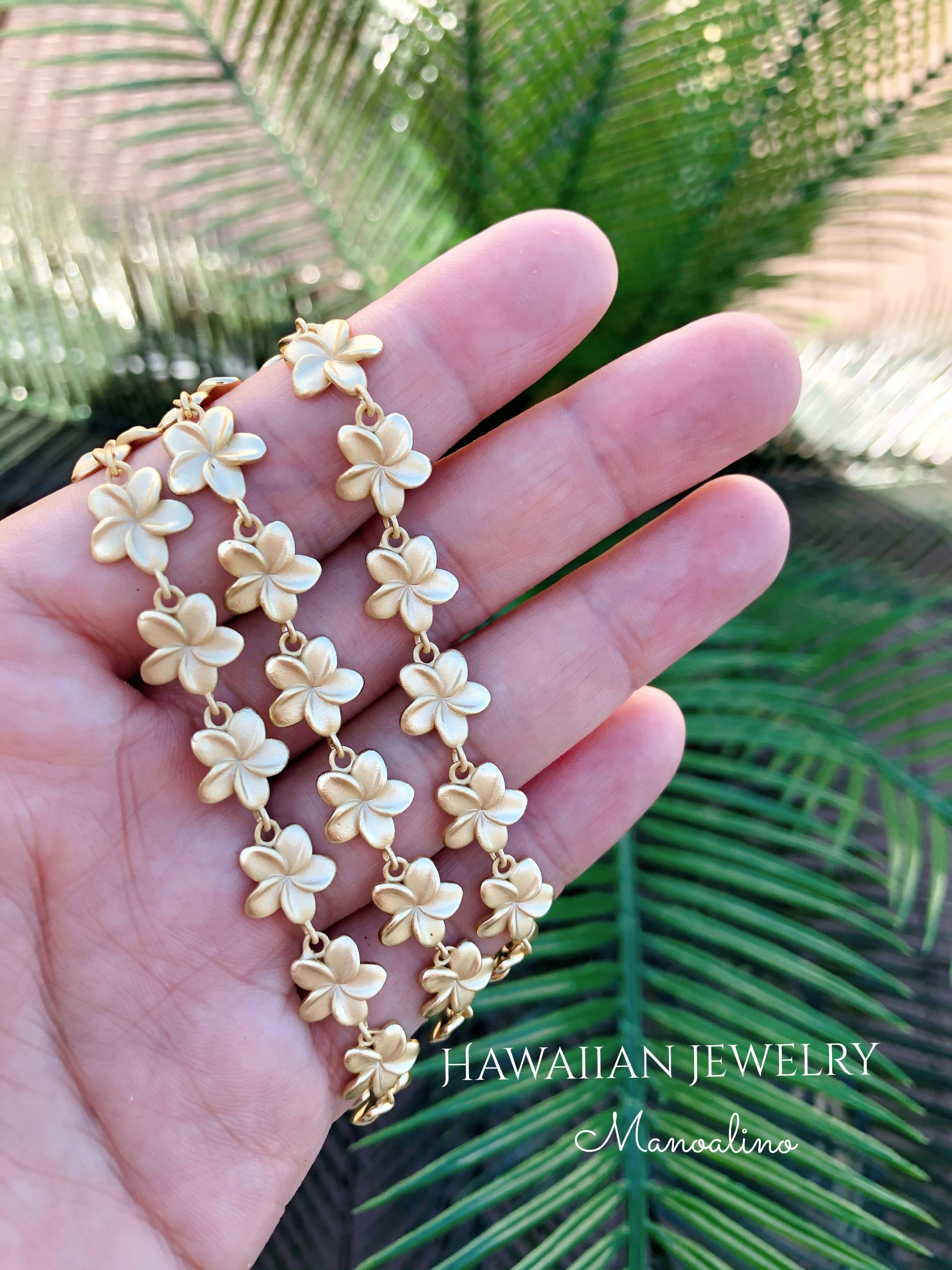 Plumeria bracelet Hawaiianjewelry(ハワイアンジュエリープルメリア