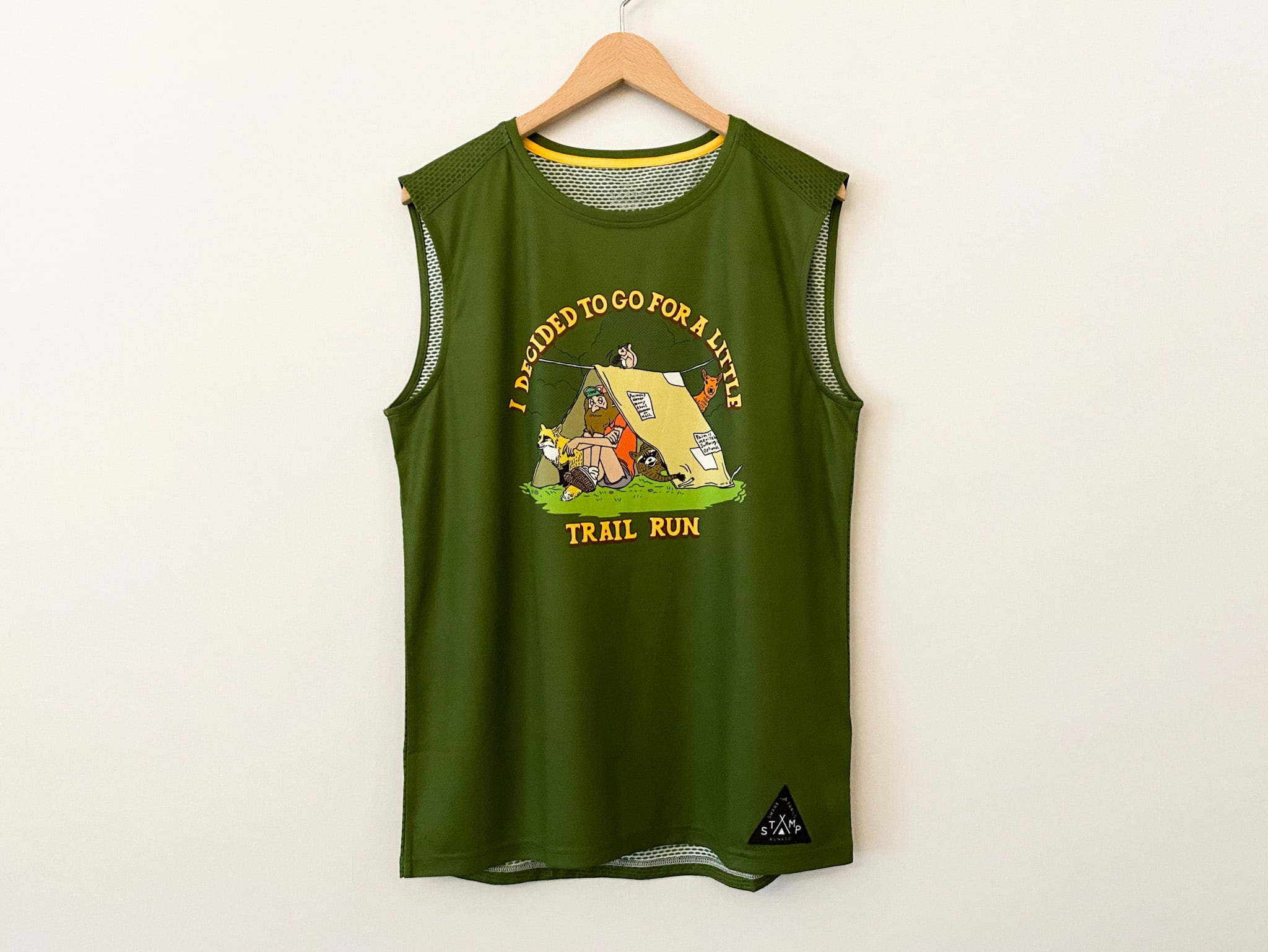 STAMP RUN&CO（スタンプランアンドコー） STAMP GRAPHIC TANK (LIFE in the WOODS)