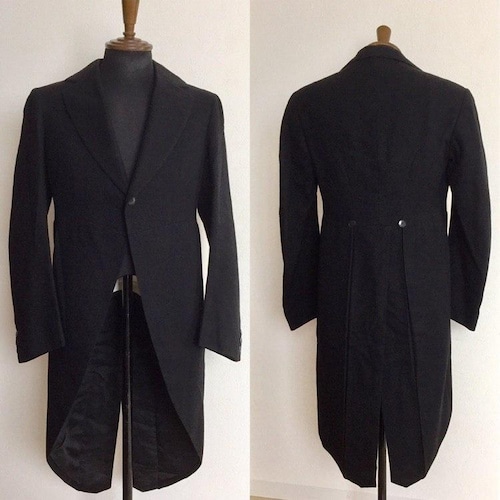 Antique Black Morning Coat