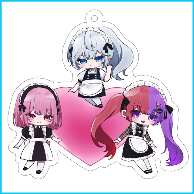 シェル×あまくん×いある》アクリルキーホルダー【メイド
