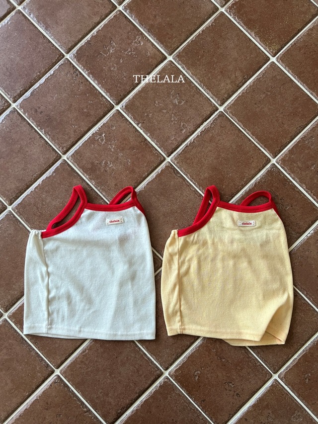 【取寄】thelala｜bottle sleeveless｜ボトルノースリーブ｜XS-XL｜kids｜26 summer