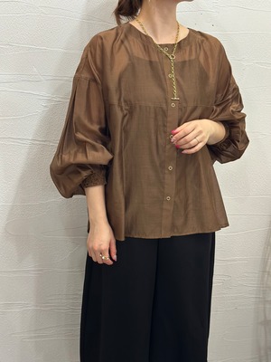 【ayane 2026 AW】テンセルシアーブラウス
