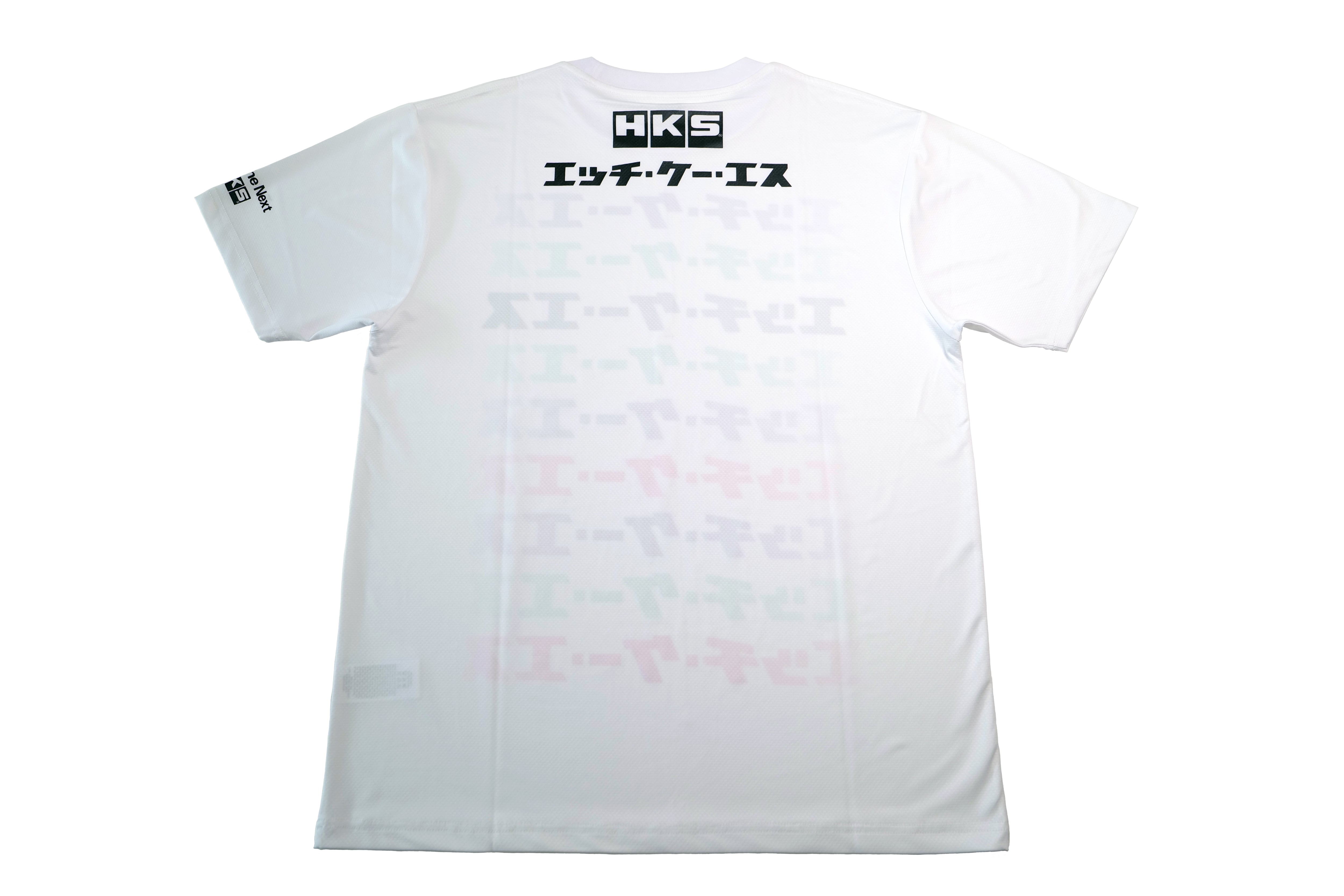 HKS T-SHIRT KATAKANA WHITE M〜4L 658-662 | HKS GATE ONLINE STORE