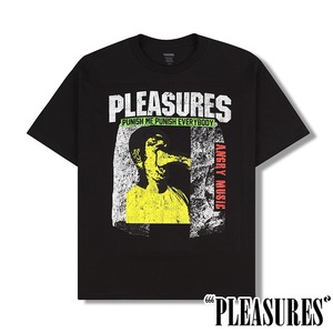 【PLEASURES/プレジャーズ】PUNISH T-SHIRT Tシャツ / BLACK / SP24-12078