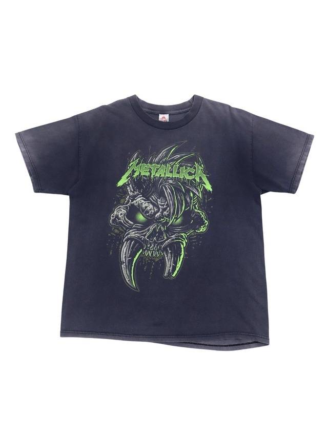 METALLICA green skull L