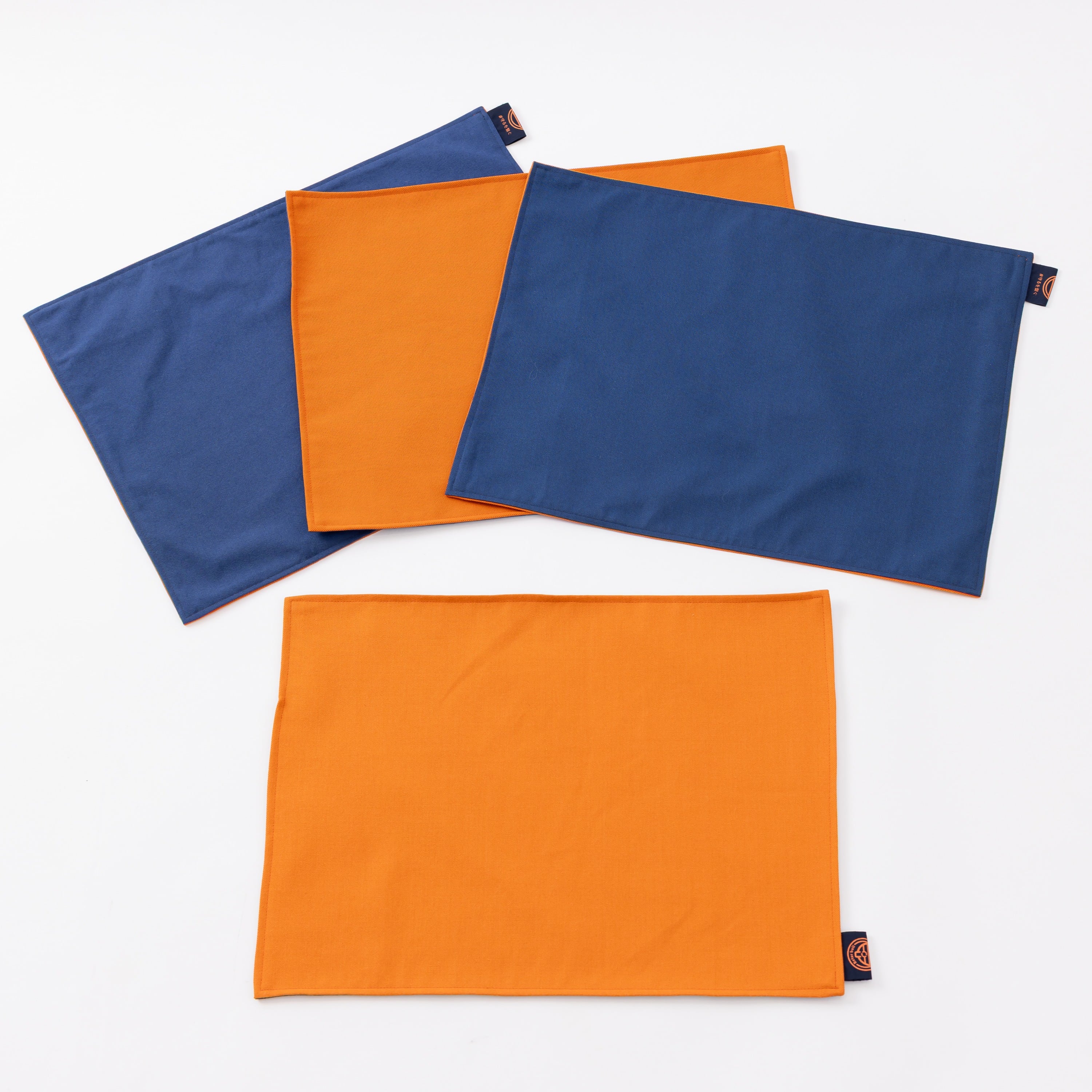 消防救助・活動服を組み合わせたランチマット(4枚セット)【OKAYAMA】