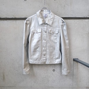 Metallic Silver Jacket