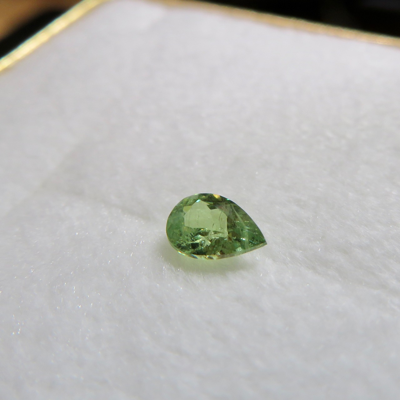 デマントイドガーネット 0.457ct グリーン 簡易ソーティング付き