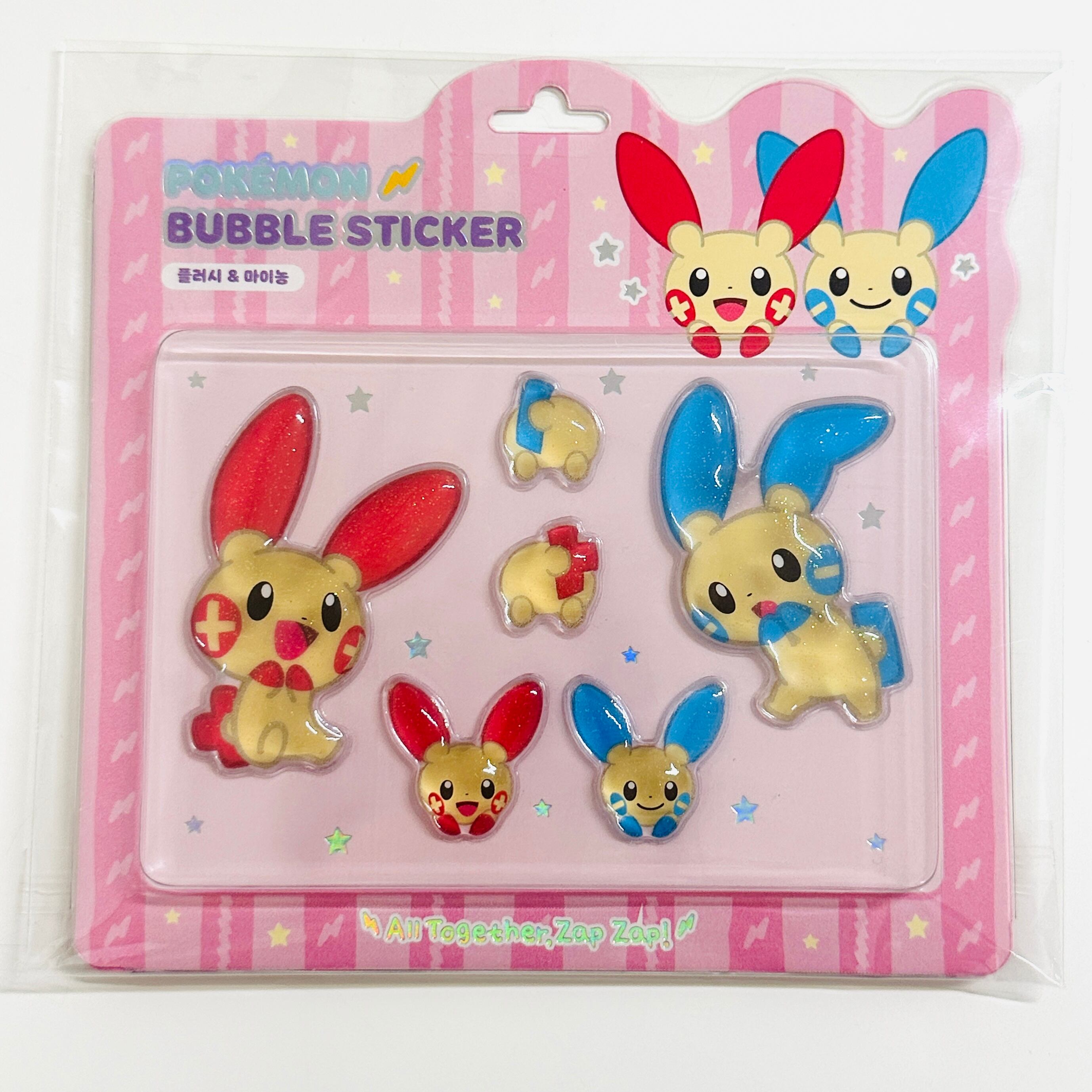韓国限定】ポケモン メガフェスタ ポップアップ限定 バブルステッカー