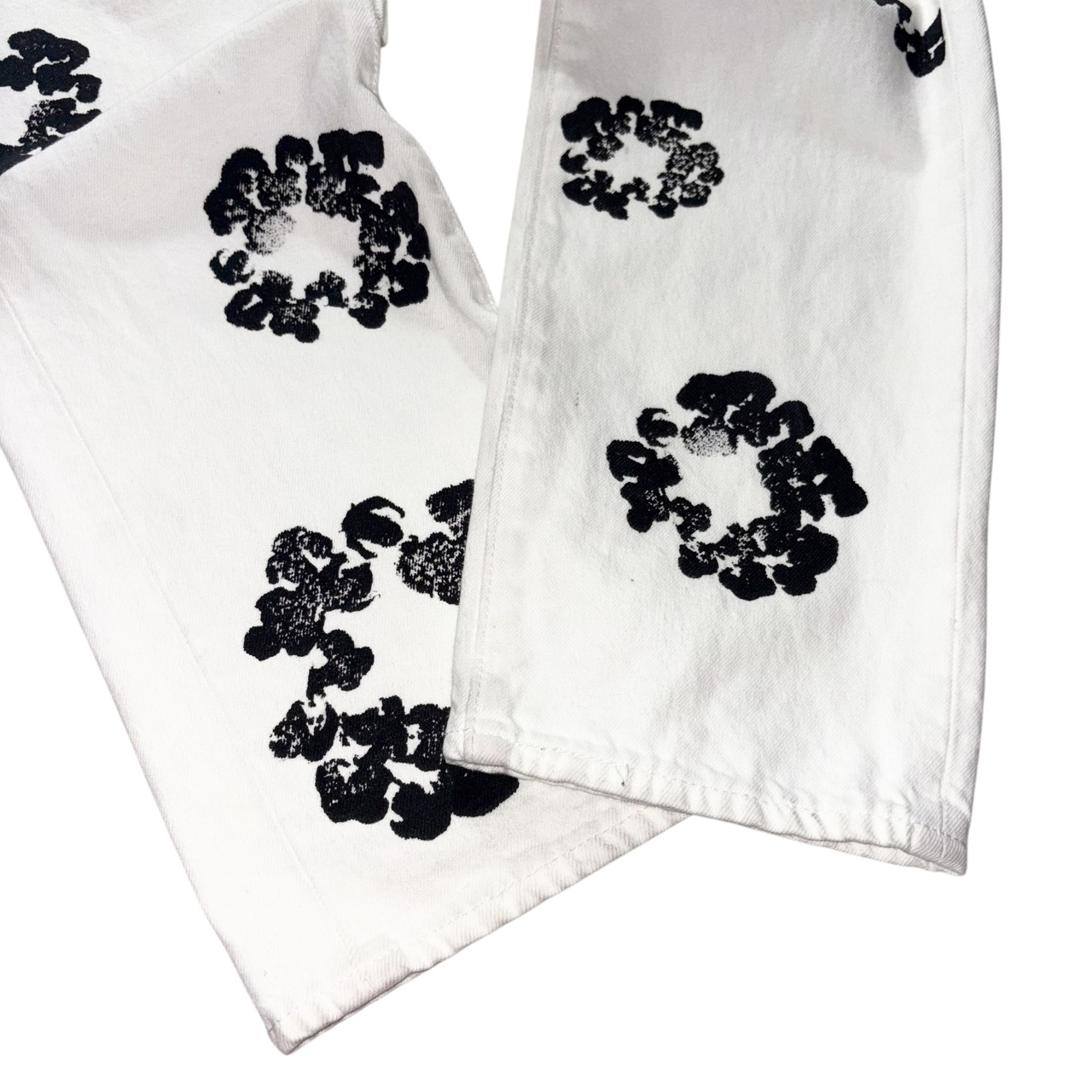 DENIM TEARS × LEVI’S cotton wreath jean