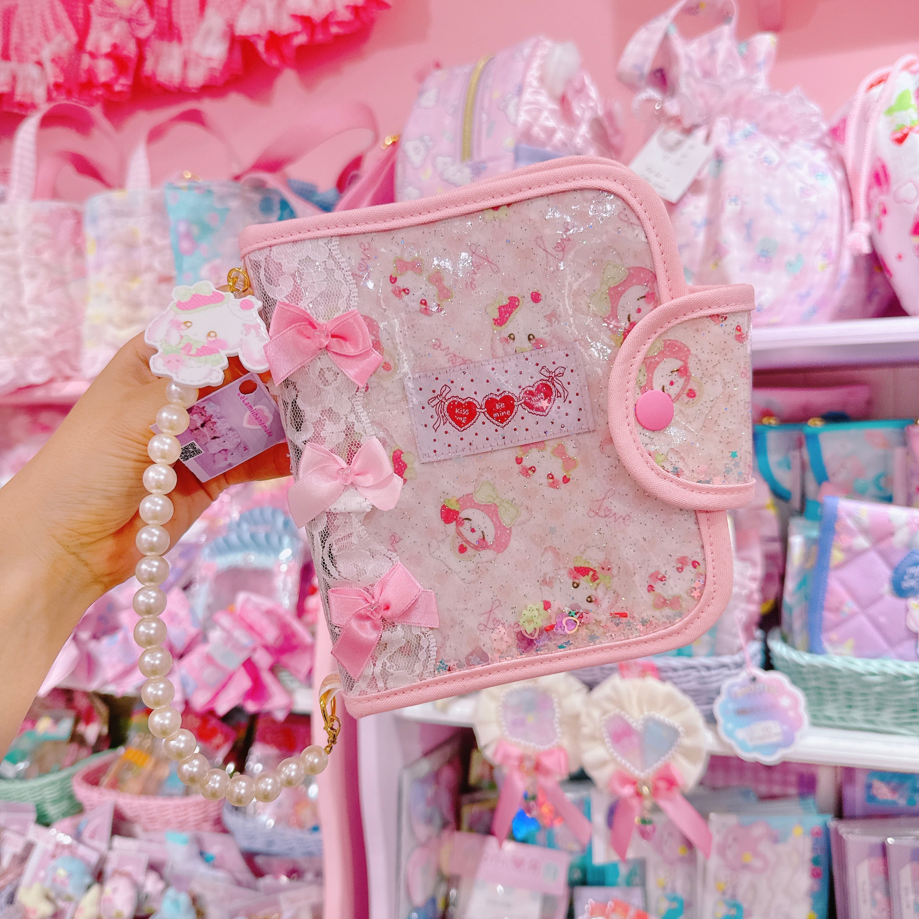 【E3】95-4 6穴シール帳（リフィル付き）