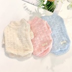 【GroomingDog】予約販売　パステルエアリーニットセーター（全3色）