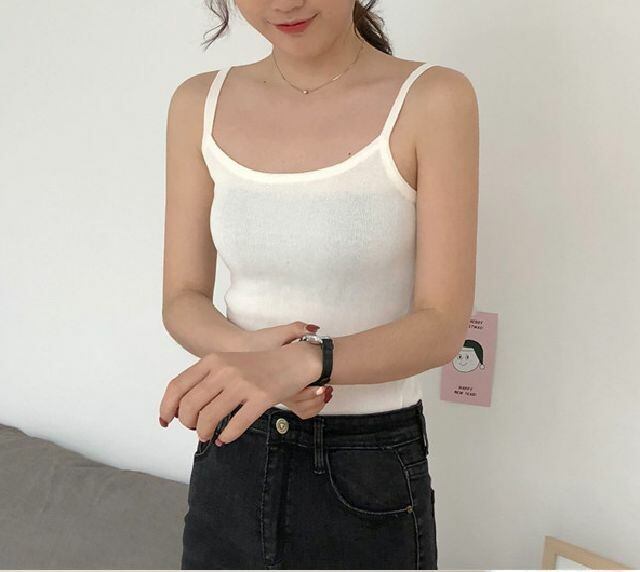 春 夏 レディース トップス かわいい タンクトップ キャミソール 二ッ