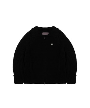 [smarturbanuseful] SAILOR KNIT ZIP-UP BLACK 正規品 韓国ブランド 韓国通販 韓国代行 韓国ファッション SUU 日本