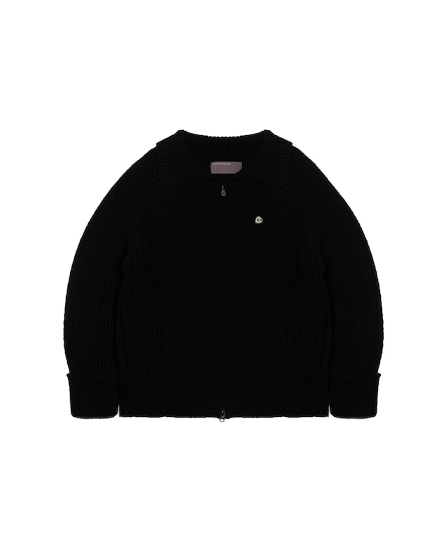 [smarturbanuseful] SAILOR KNIT ZIP-UP BLACK 正規品 韓国ブランド 韓国通販 韓国代行 韓国ファッション SUU 日本