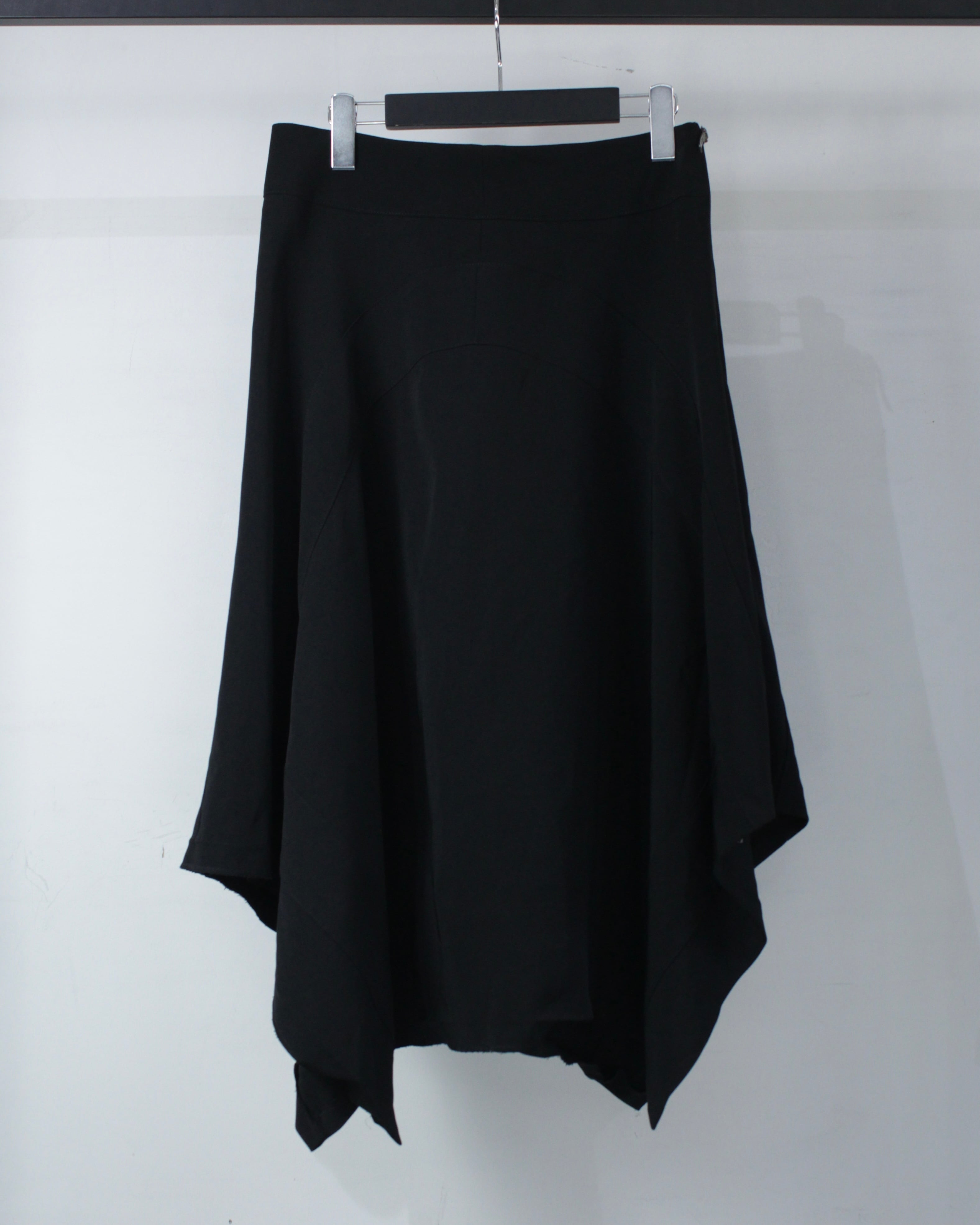 Caka BLACK】Double Zip Up Gimmick Euro Vintage Skirt | Caka(カカ