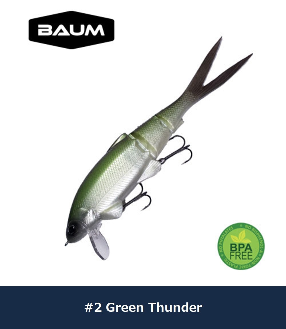 BAUM MUON 無音 グリーンサンダー Green Thunder BAUM MUON 無音 | イワモト釣具オンラインSHOP