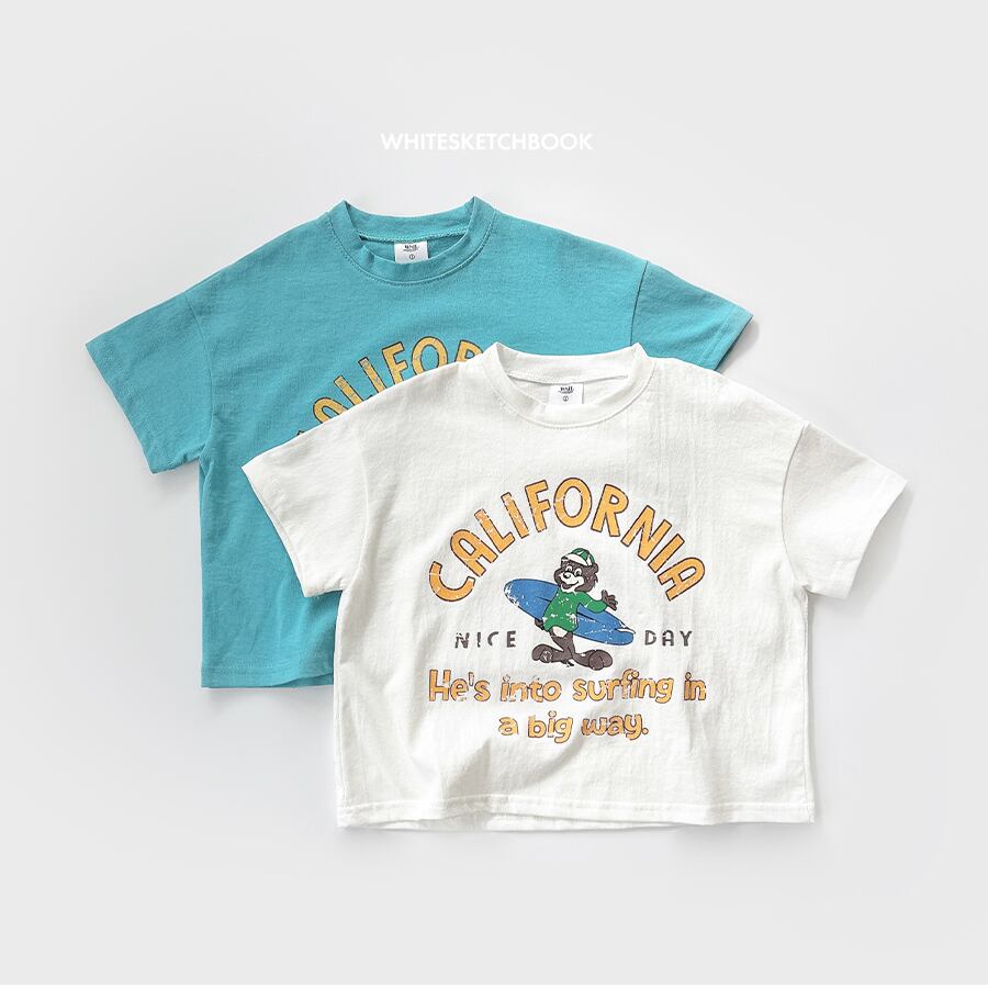 【即納】WHITE SKETCHBOOK / California T