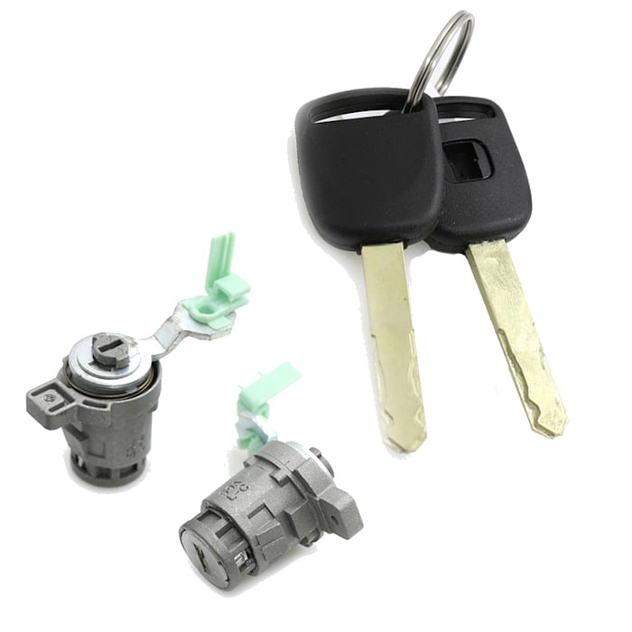 セット キー キーシリンダー フロント 左右 72185S9A013 72185-S9A-013