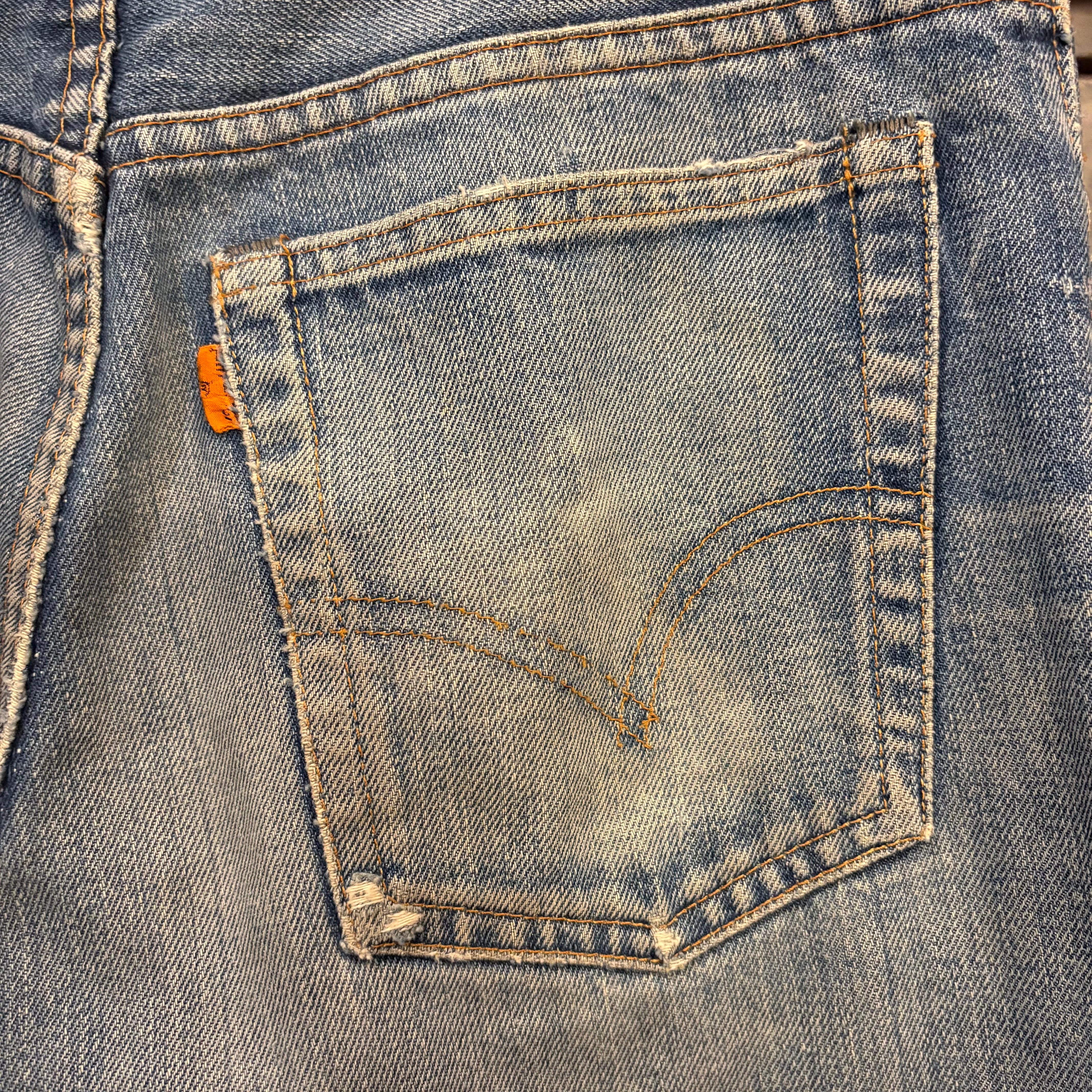 70s Levis 646 Flare Denim Pants 