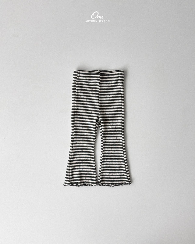 【即納】frill boot cut