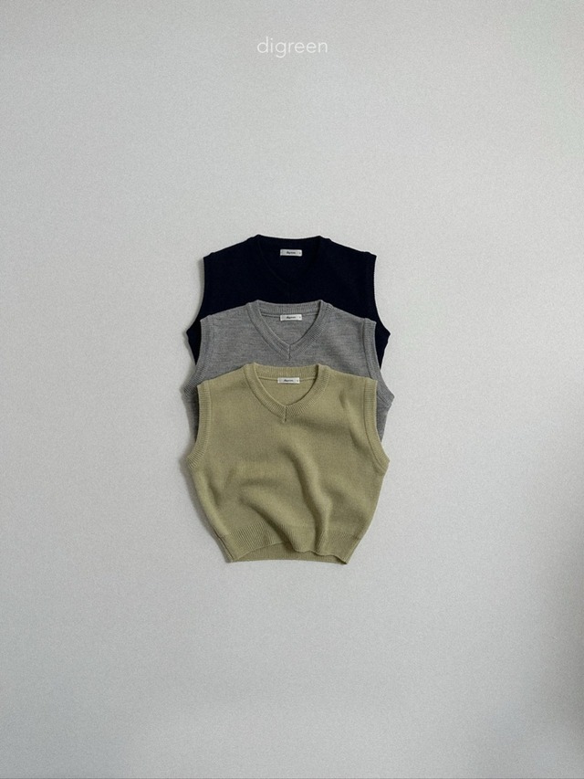 V vest【digreen】※3月中旬発送予定