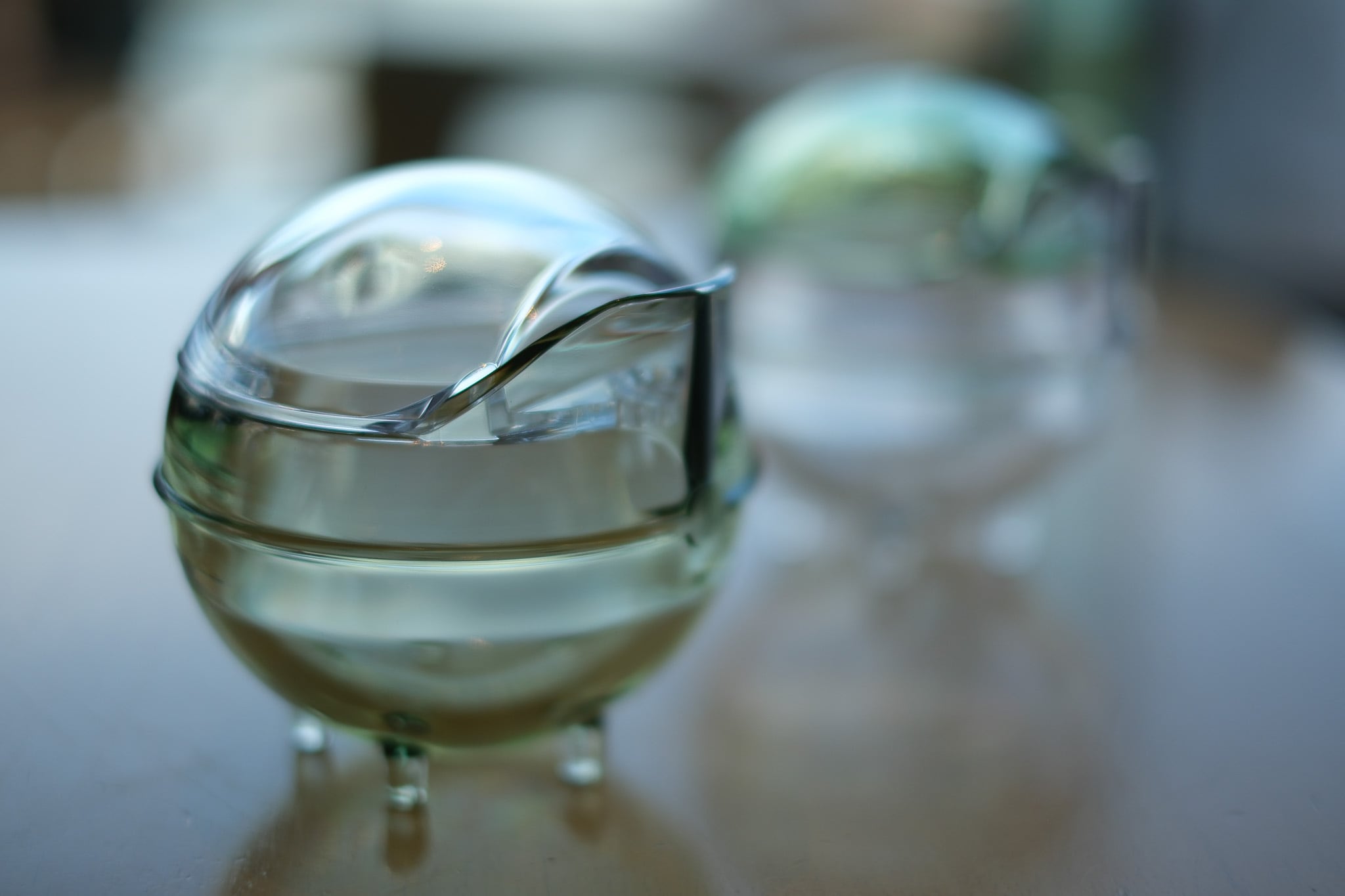 ★茶鈴★ 透明丸形ティーポット 茶鈴 Tea－rin ／ 150ml トライタン樹脂 割れ