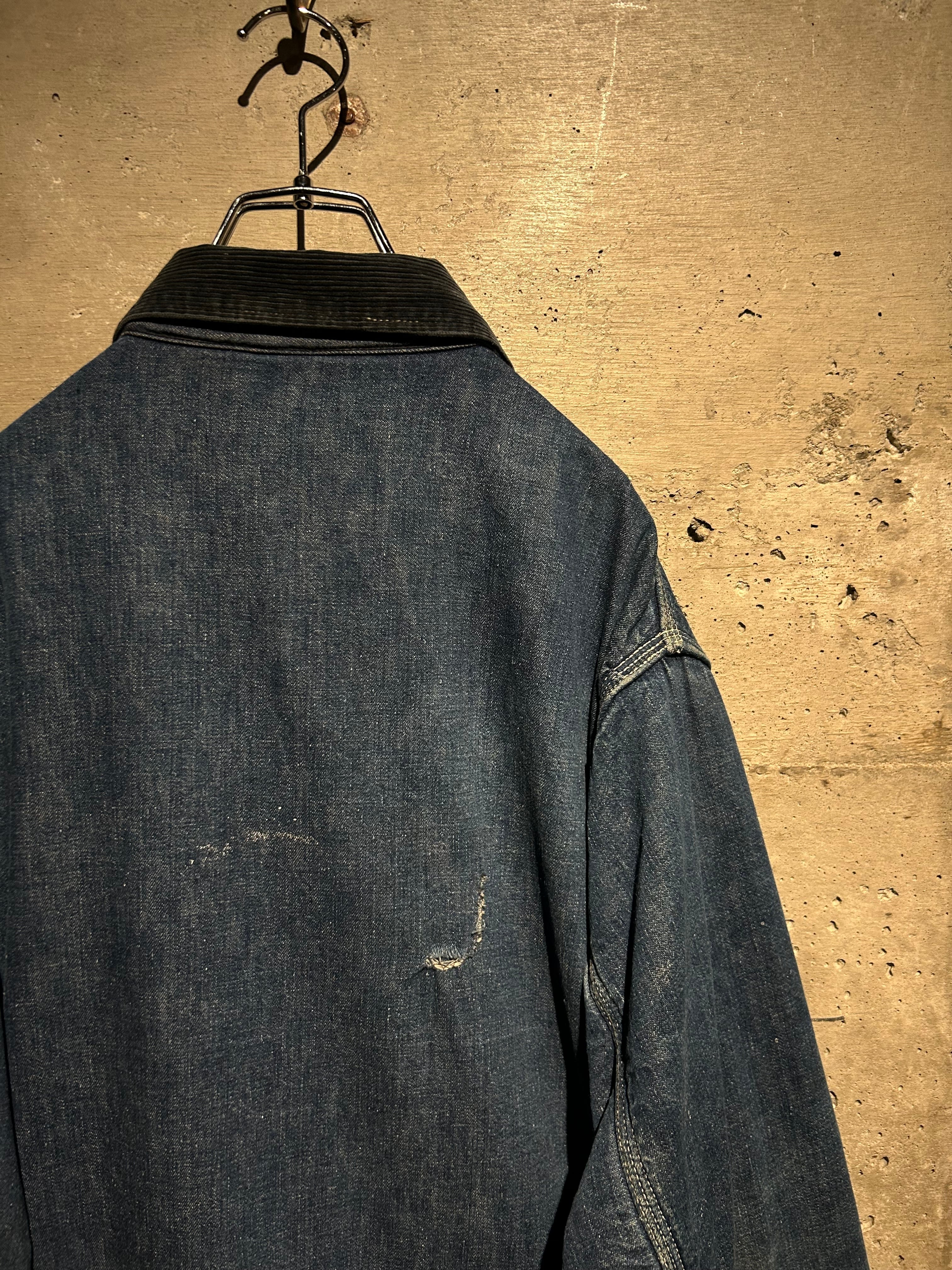 60s HERCULES ギャバジンジャケット　茄子紺 60s レーヨンギャバジャケット 茄子紺 ギャバジャン