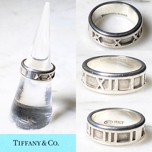 vintage 1995’s TIFFANY silver “Atlas” ring