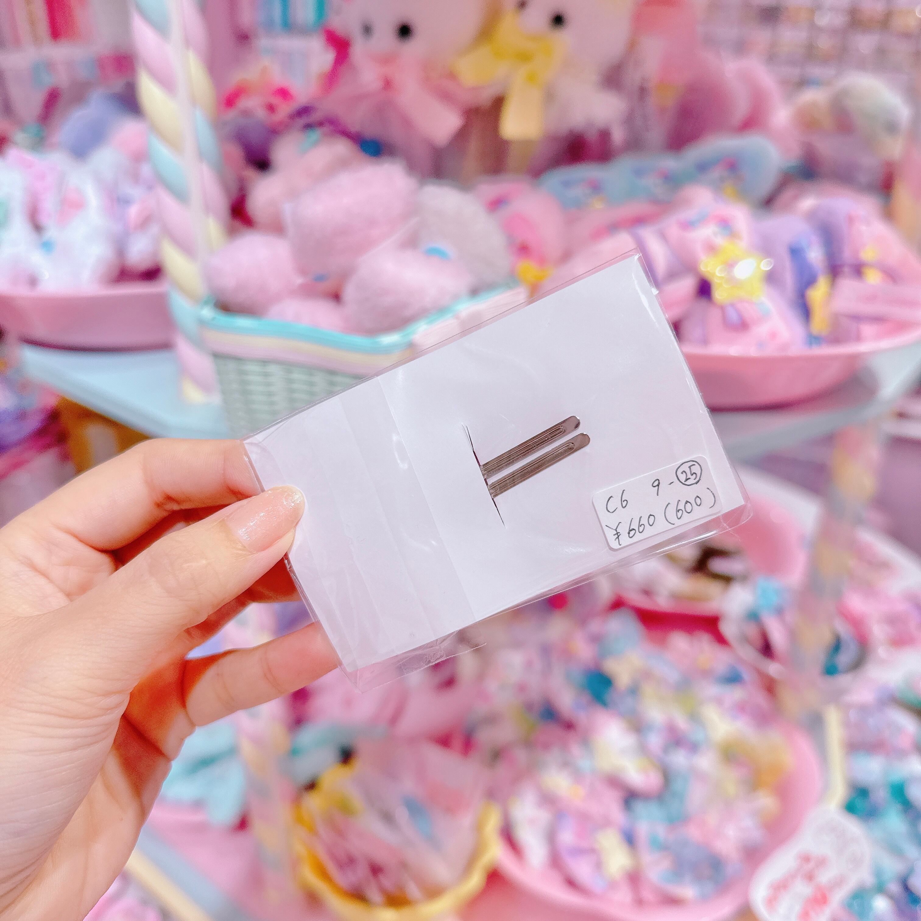 【C6】9-25ヘアクリップ