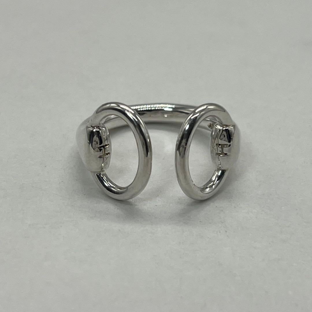 エルメス HERMES ナウシカ リング 表記サイズ48 10号 Ag925