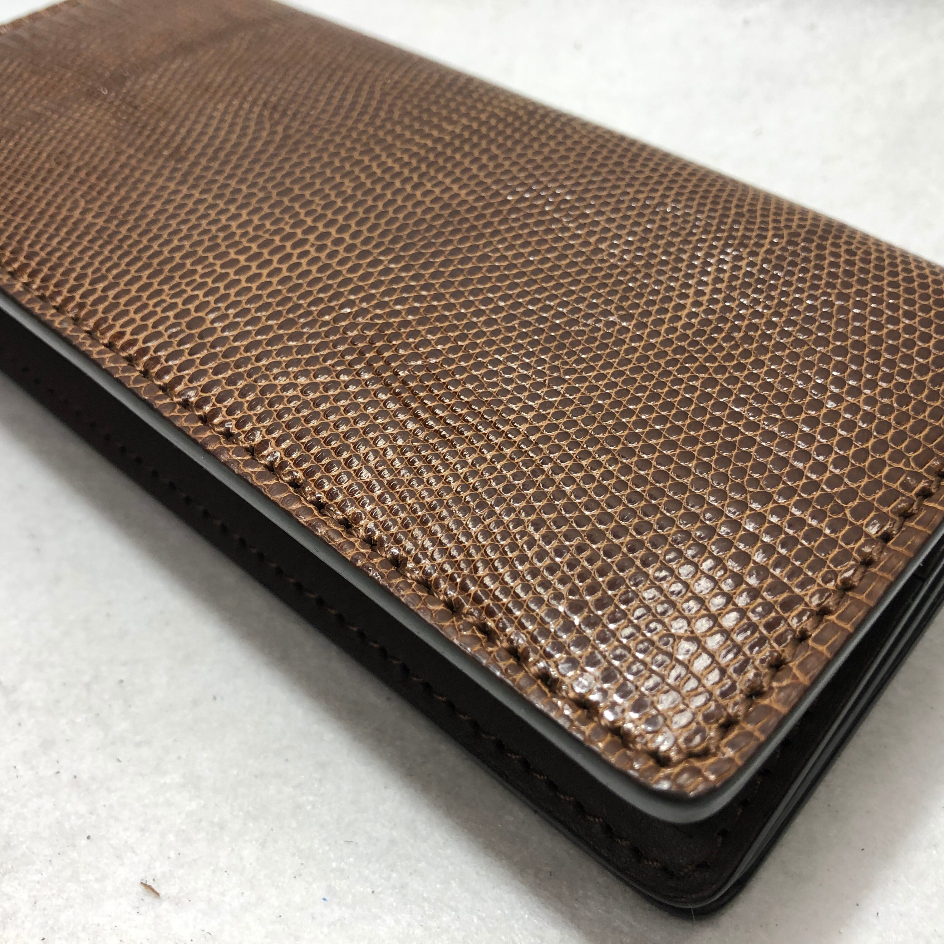 LZ02リザード 長財布 ブラウンツヤ有り | Dolce Vita (ドルチェ LZ02リザード 長財布 ブラウンツヤ有り | Dolce Vita (ドルチェ