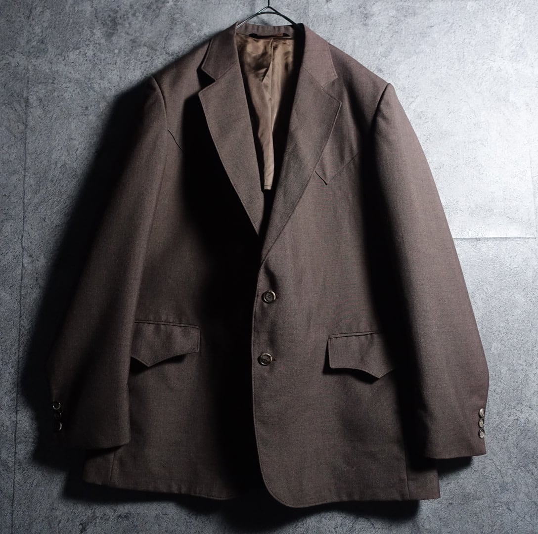 70s “HBARC” Brown Western Tailored Jacket