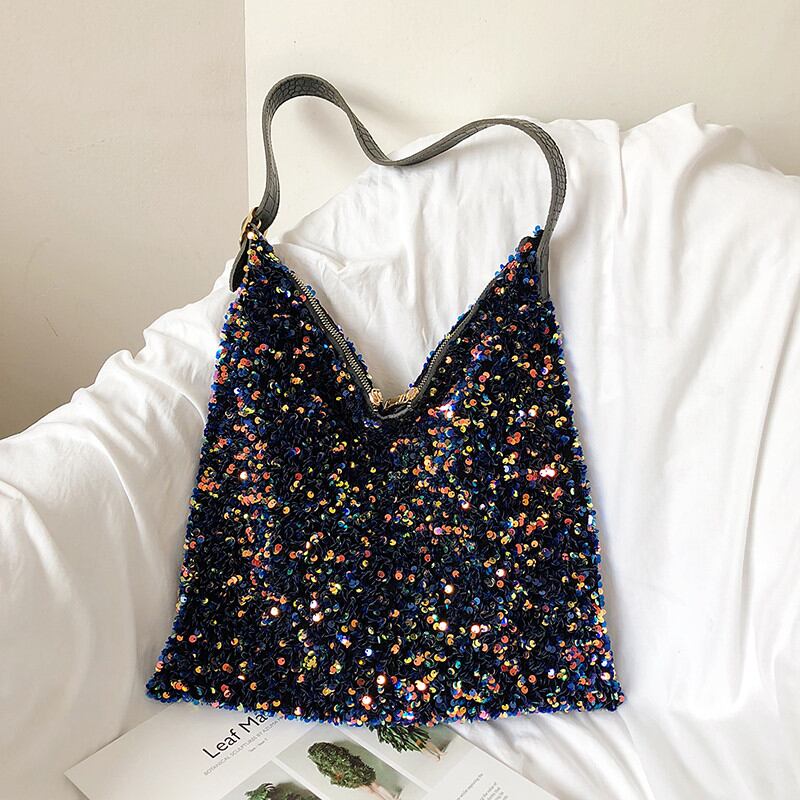 Spangle shoulder bag 3colors RW0081